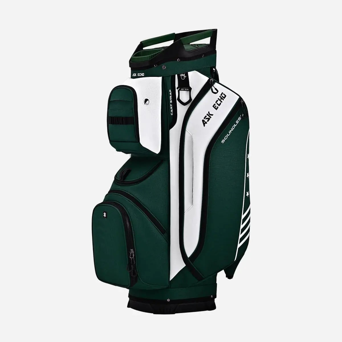 Soundless 2.0 Golf Cart Bag, Full-Length Dividers, Reduced Club Chatter