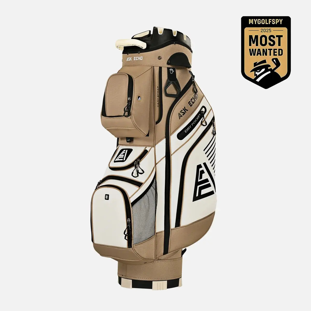 T-Lock Golf Cart Bag 🛒 14-Way Divider, Ice Pocket, Men's Golf Bag