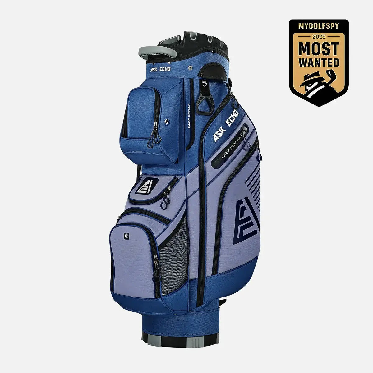 T-Lock Golf Cart Bag 🛒 14-Way Divider, Ice Pocket, Men's Golf Bag