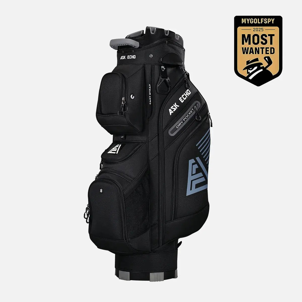 T-Lock Golf Cart Bag 🛒 14-Way Divider, Ice Pocket, Men's Golf Bag